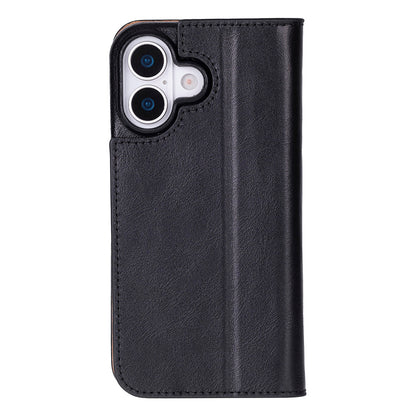 Decatur iPhone 17 Leather Folio Wallet Case