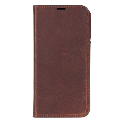 Decatur iPhone 17 Leather Folio Wallet Case