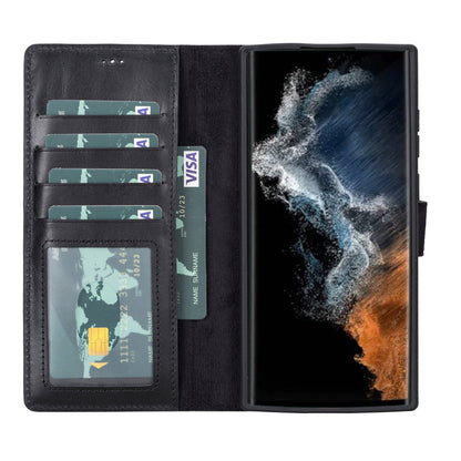 Magic Samsung Galaxy S23 Plus Leather Detachable Wallet Case - TORONATA - color_