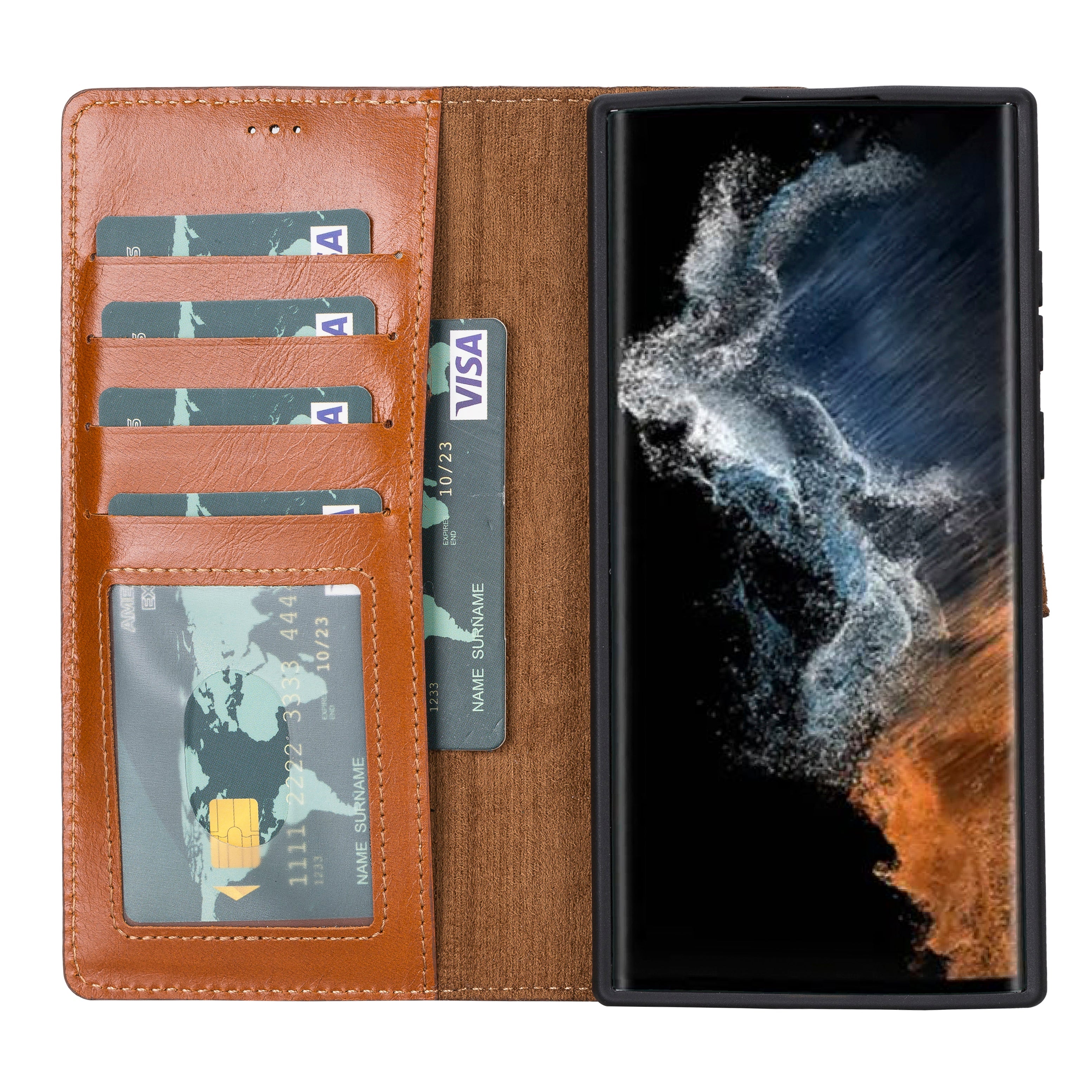 Magic Samsung Galaxy S22 Leather Detachable Wallet Case - TORONATA - color_