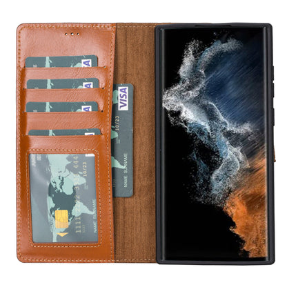 Magic Samsung Galaxy S22 Leather Detachable Wallet Case - TORONATA - color_