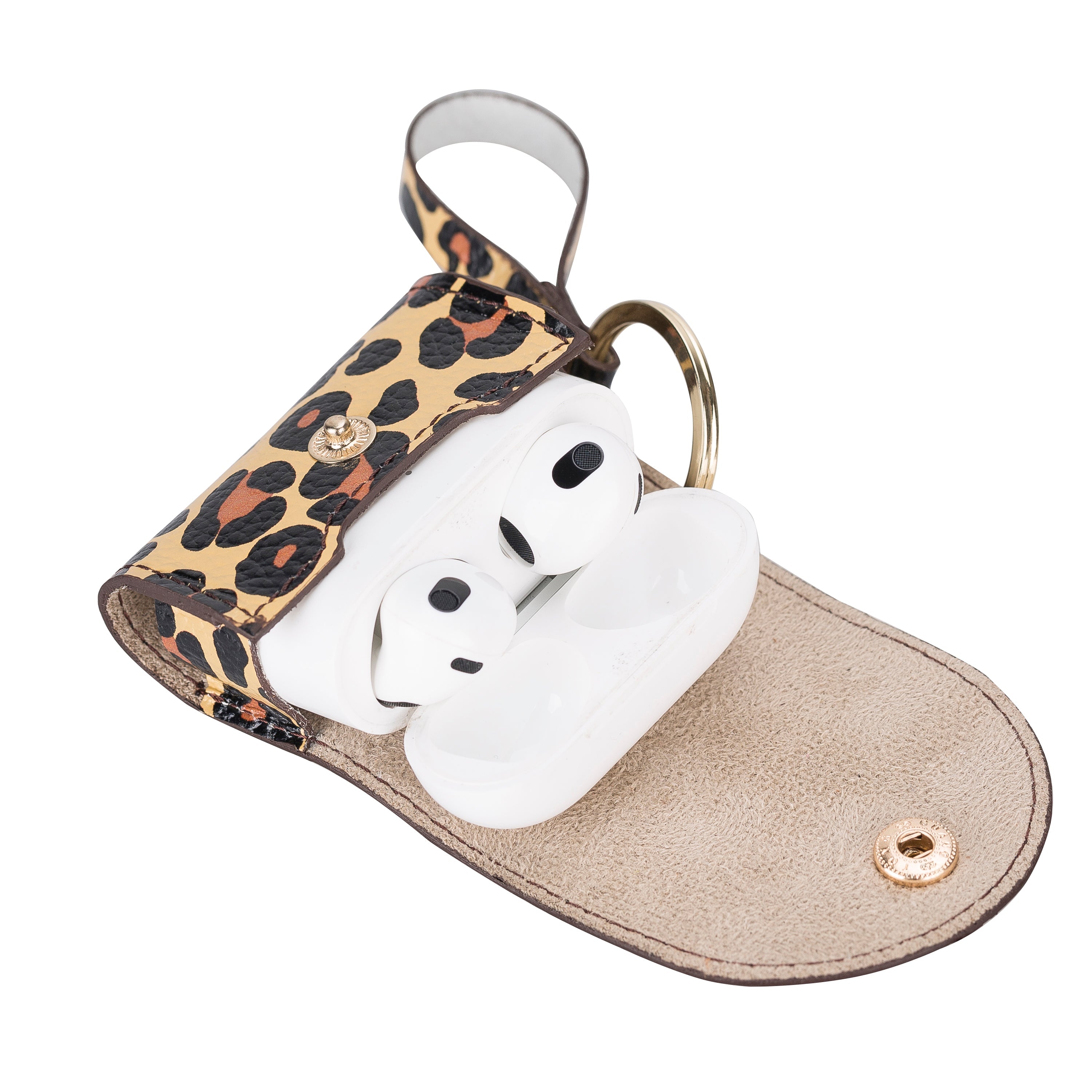 Mai Snap AirPods 4th and 3rd Gen Leather Case - TORONATA - color_