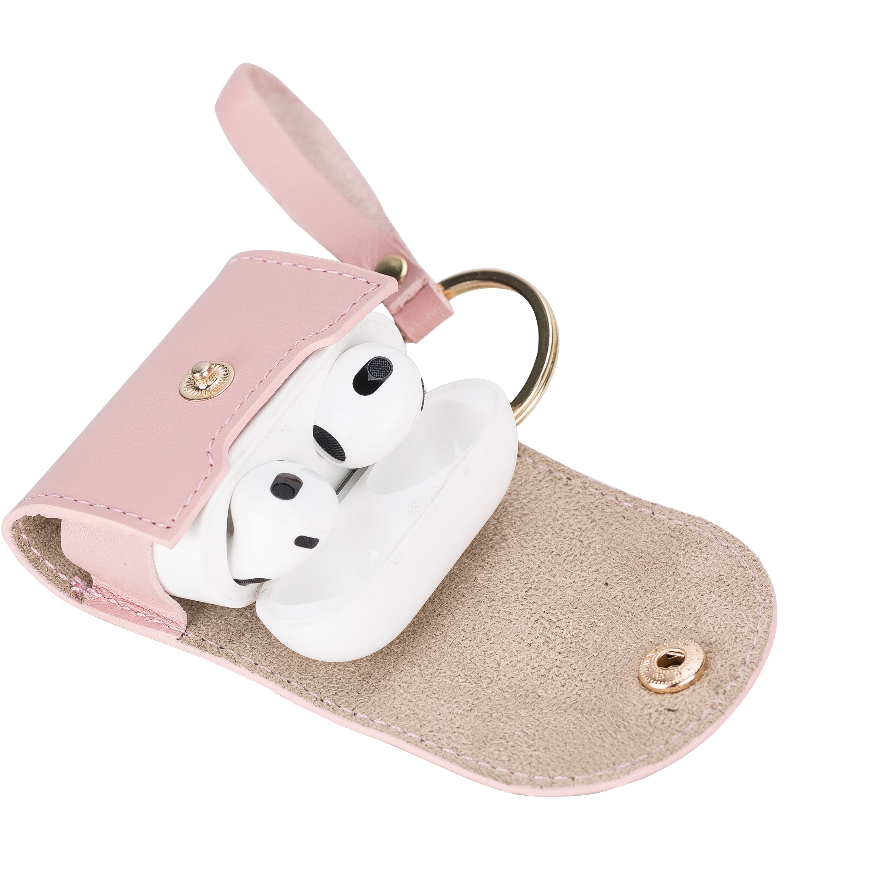 Mai Snap AirPods 4th and 3rd Gen Leather Case - TORONATA - color_