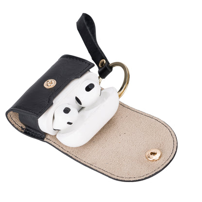 Mai Snap AirPods 4th and 3rd Gen Leather Case - TORONATA - color_