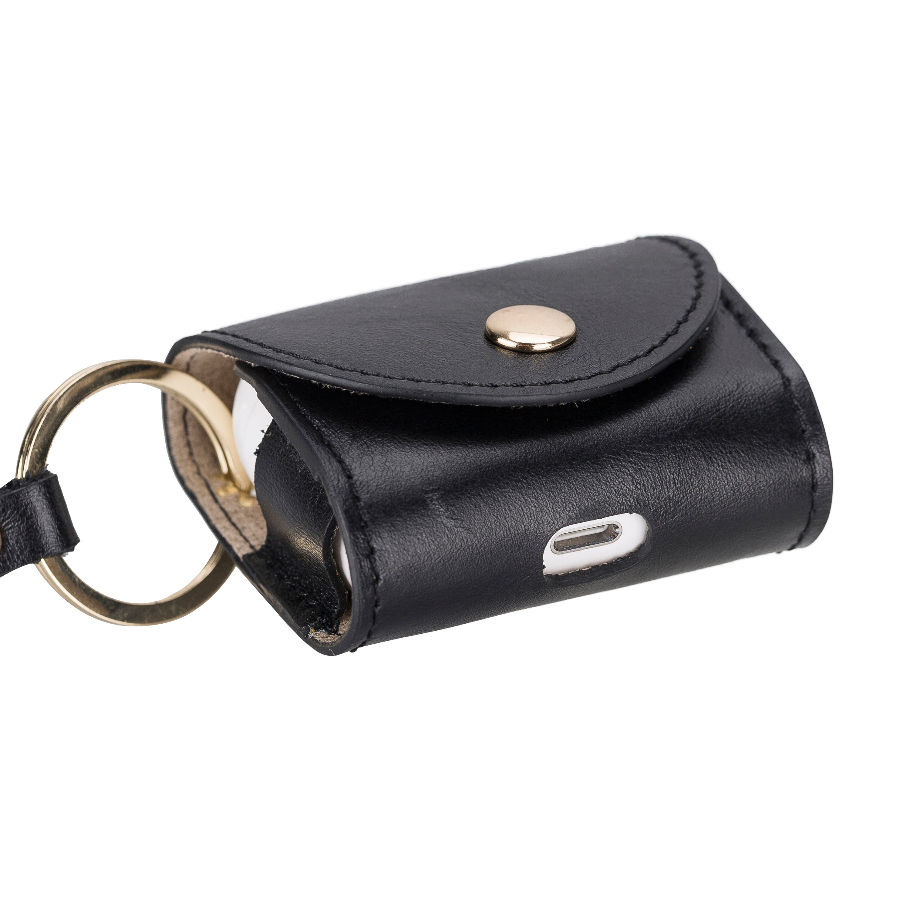 Mai Snap AirPods 4th and 3rd Gen Leather Case - TORONATA - color_