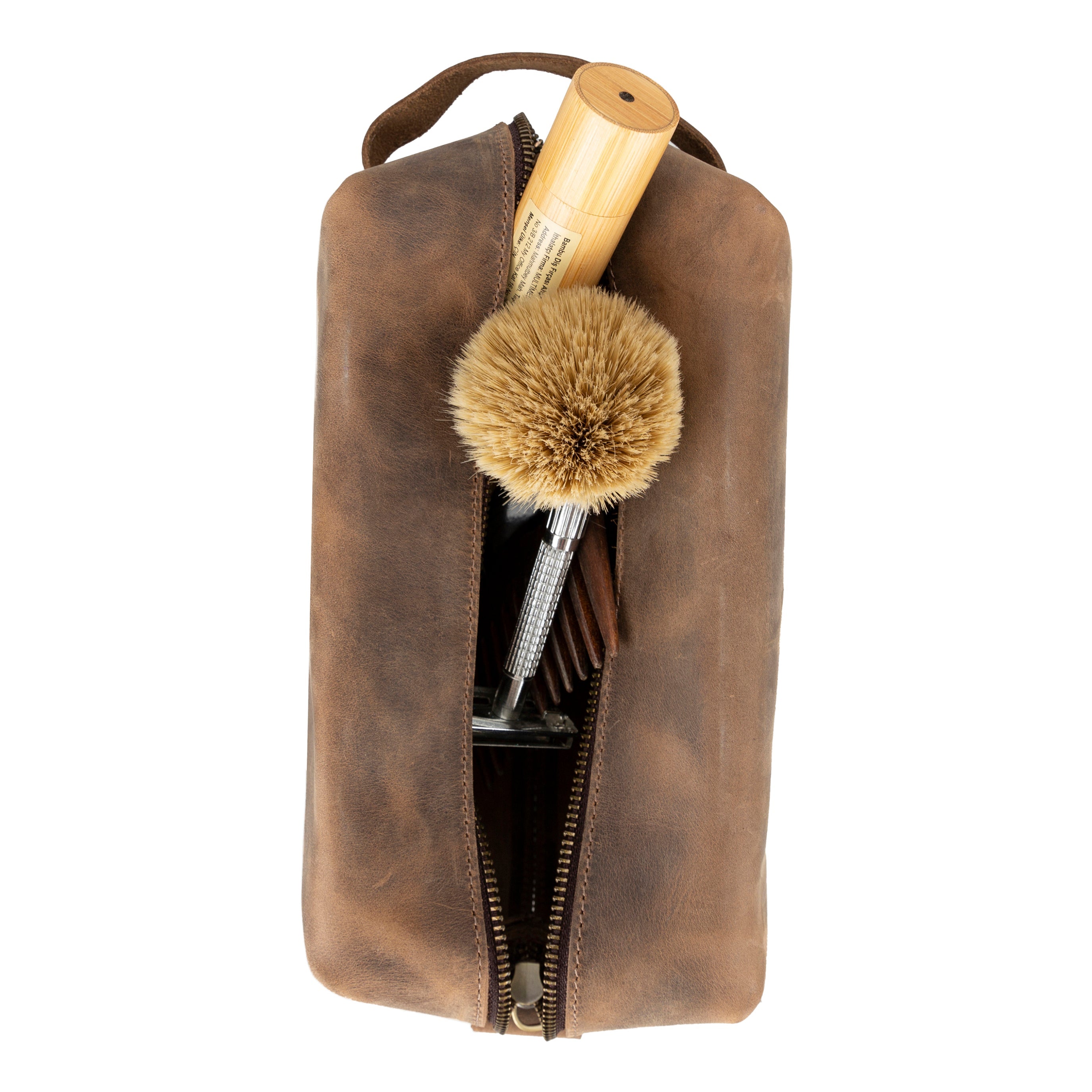 Eve Leather Dopp Kit, X Large - TORONATA - color_
