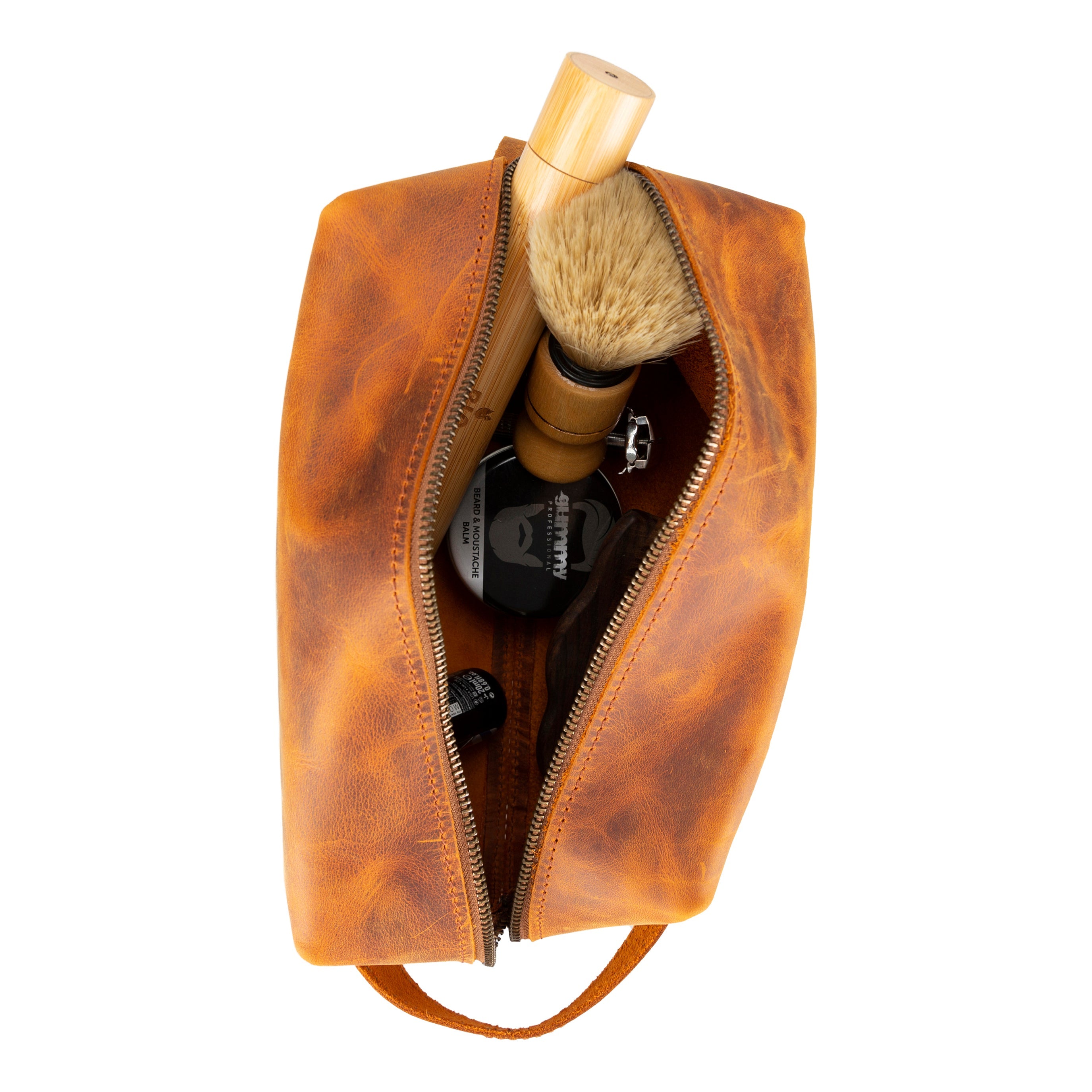 Eve Leather Dopp Kit, X Large - TORONATA - color_