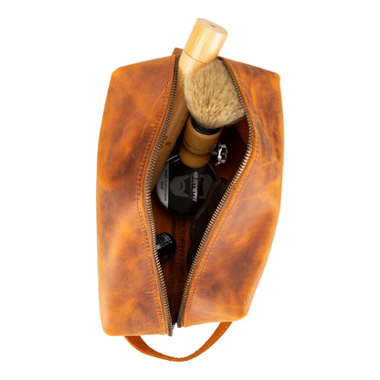 Eve Leather Dopp Kit, X Large - TORONATA - color_