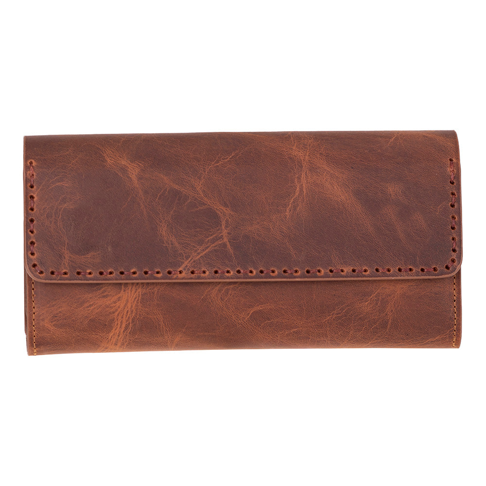 Nome Leather Wallet – 16 Card Slots & Phone Holder - 