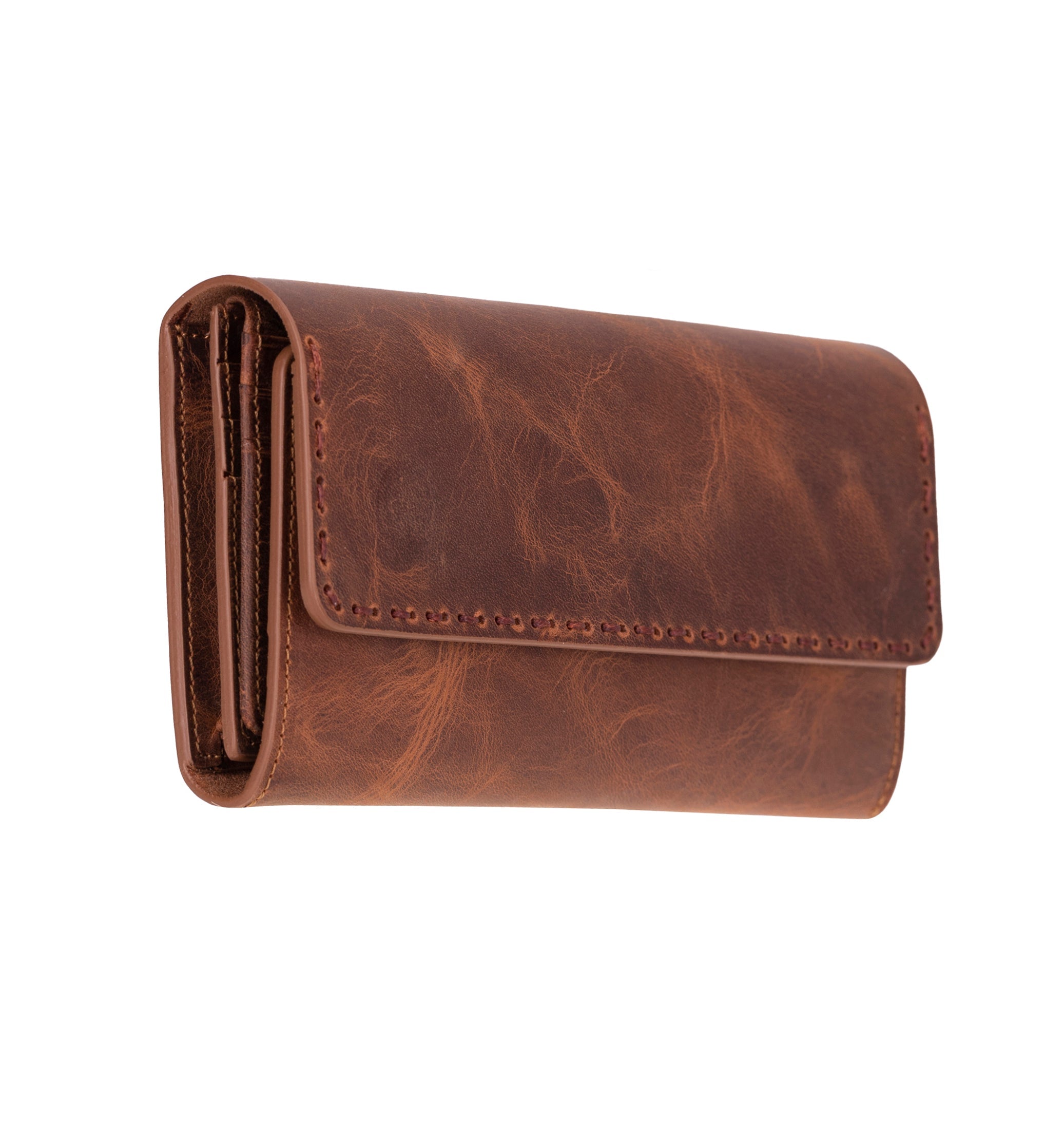 Nome Leather Wallet – 16 Card Slots & Phone Holder - 