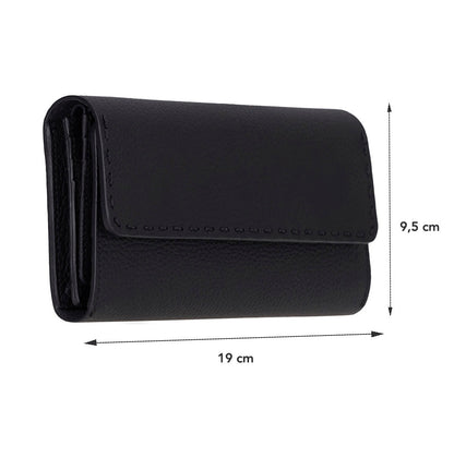 Nome Leather Wallet – 16 Card Slots & Phone Holder - 