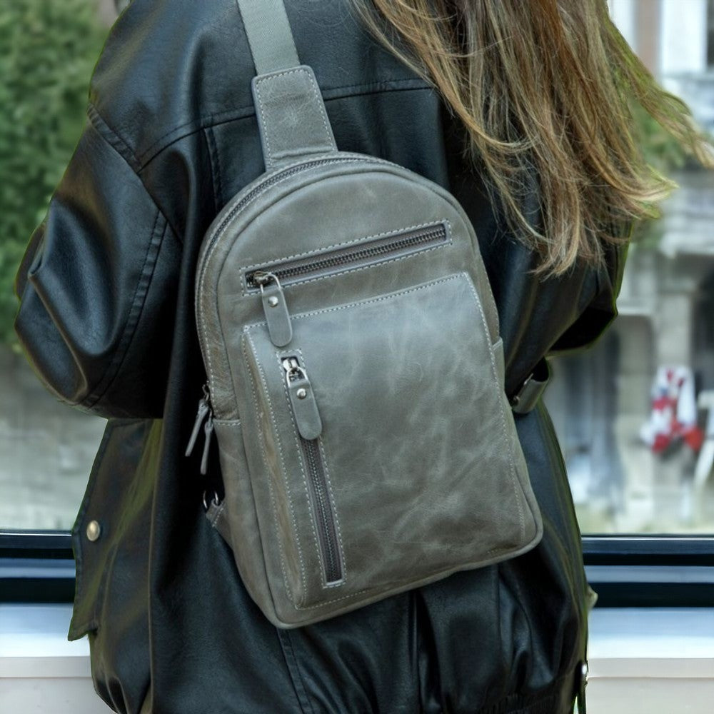 Blake Leather Crossbody Bag - TORONATA - color_