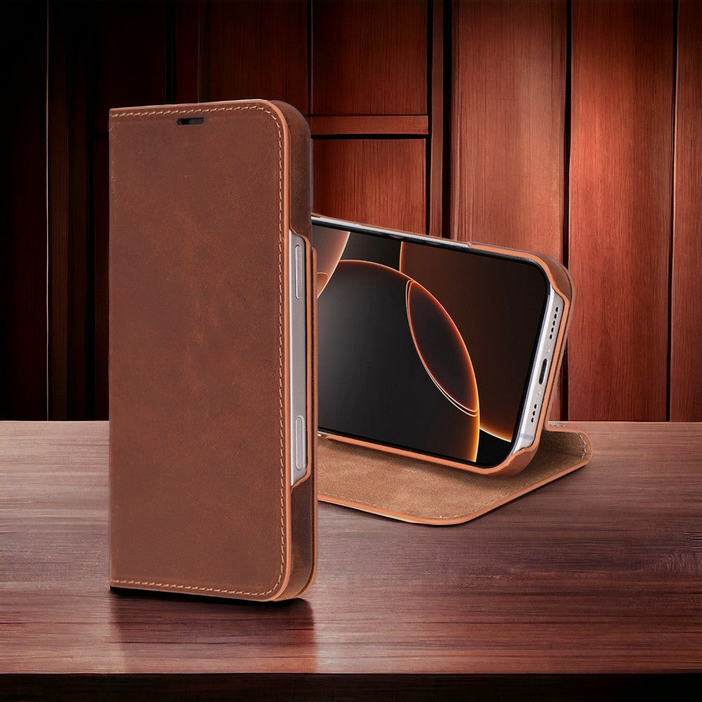 Sonat iPhone 16 Pro Leather Folio Case - TORONATA - color_