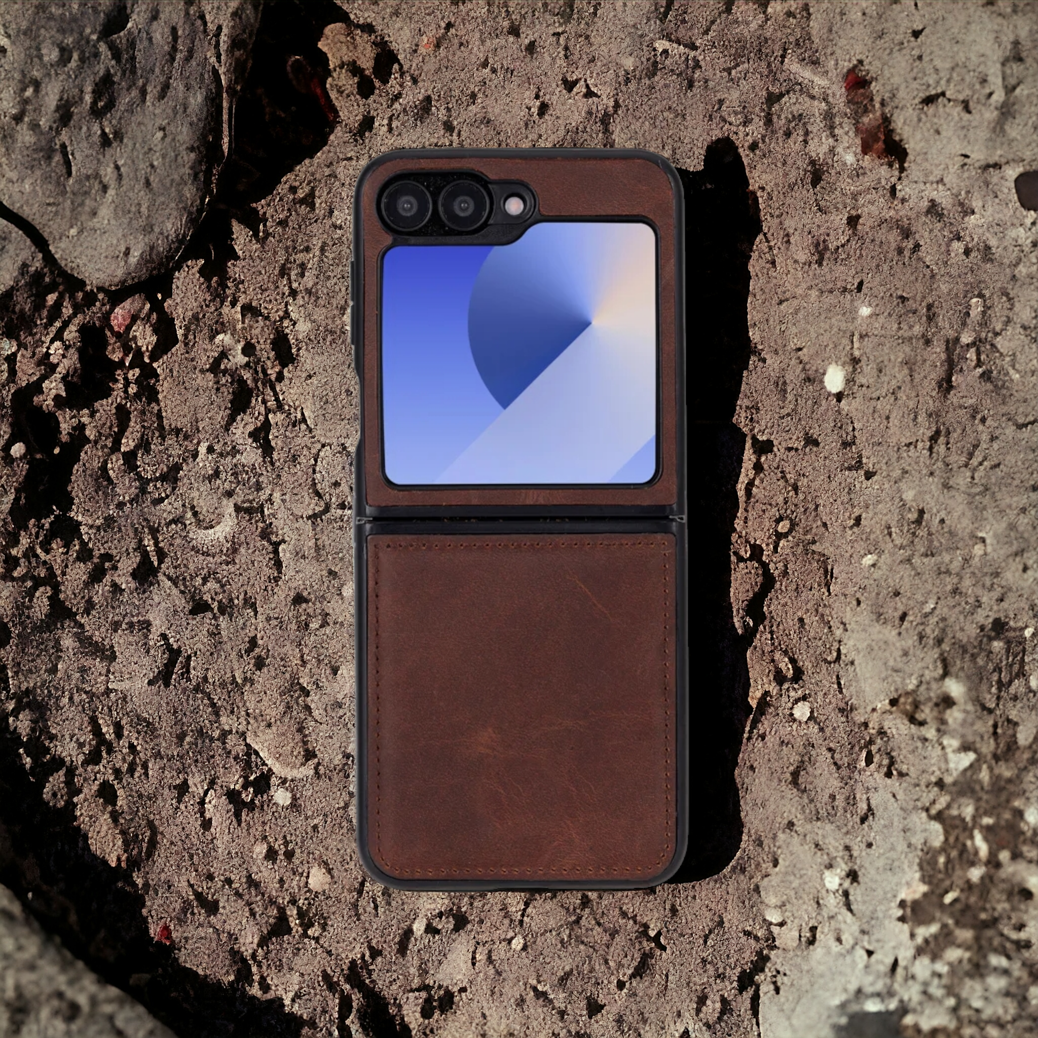 Flex Cover Samsung Z Flip 6 Leather Case - TORONATA - color_