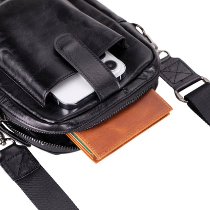 Pisa Leather Crossbody Bag - TORONATA - 