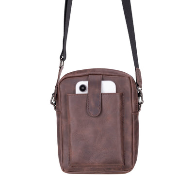 Pisa Leather Crossbody Bag - TORONATA - 