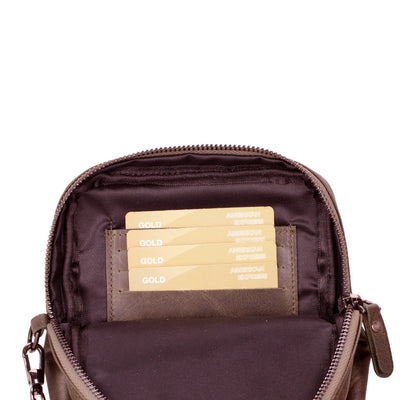 Pisa Leather Crossbody Bag - TORONATA - 