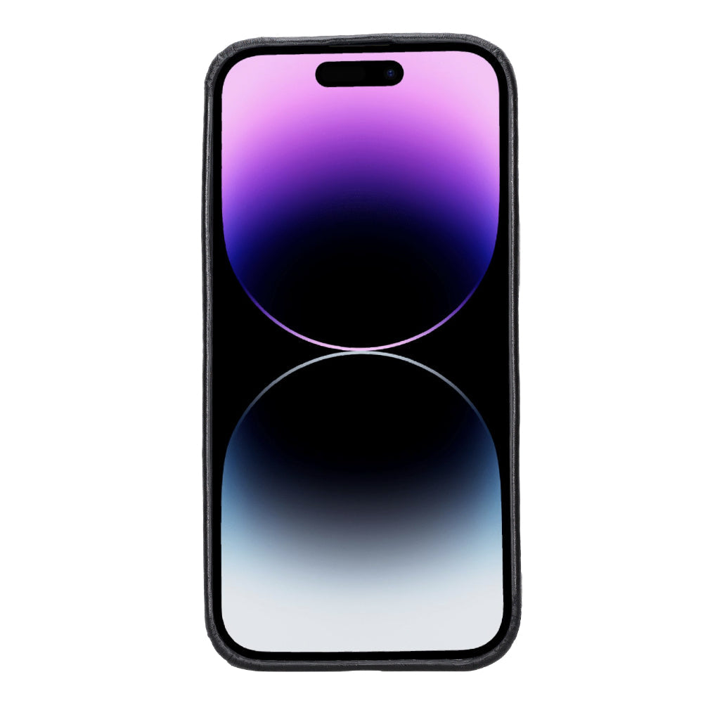 Rock Cover iPhone 15 Pro Leather Case - TORONATA - color_