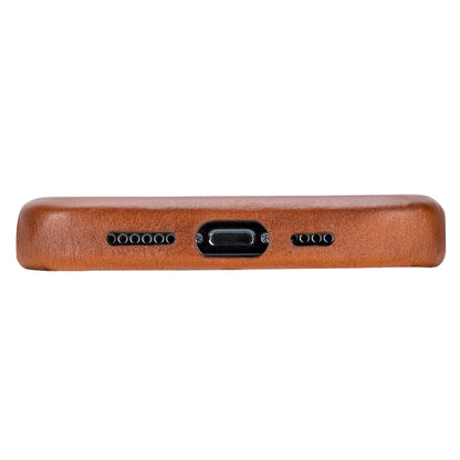 Rock Cover iPhone 15 Pro Leather Case - TORONATA - color_