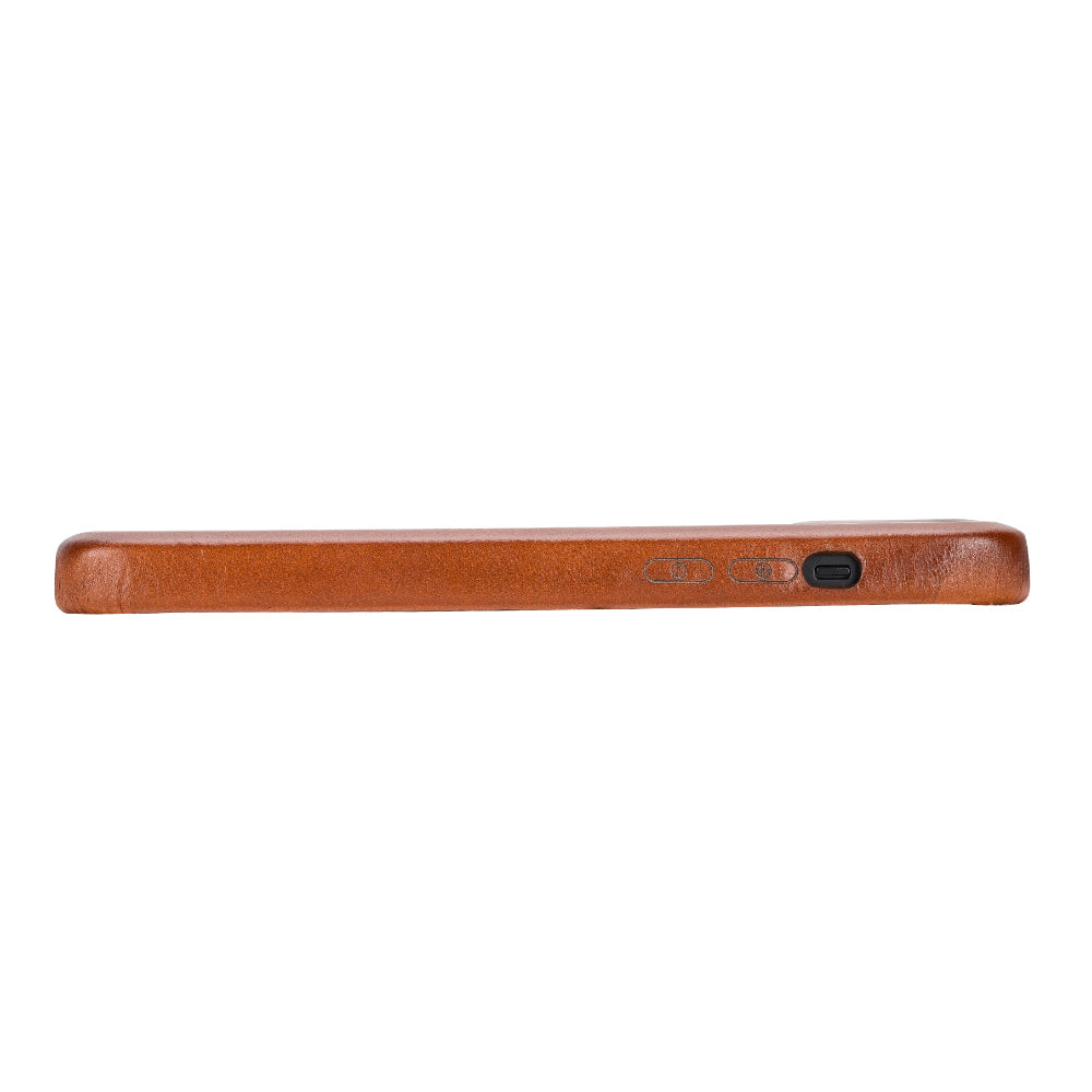 Rock Cover iPhone 15 Leather Case - TORONATA - color_