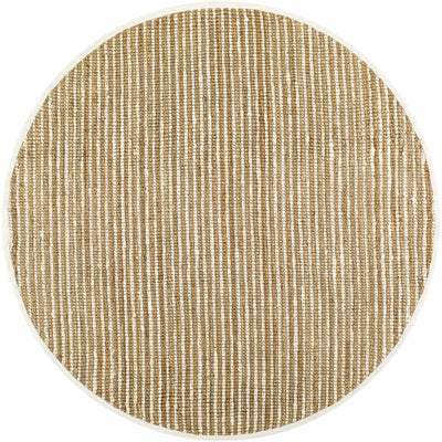 Ambel Tan Camel Jute Area Rug
