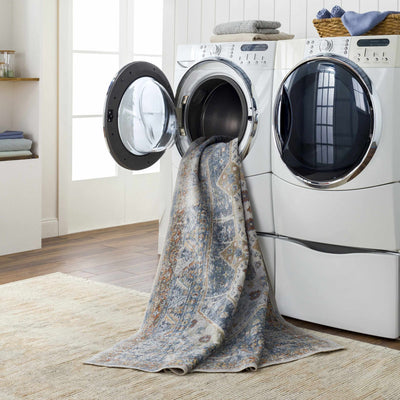 Afya Flat Pile Washable Rug