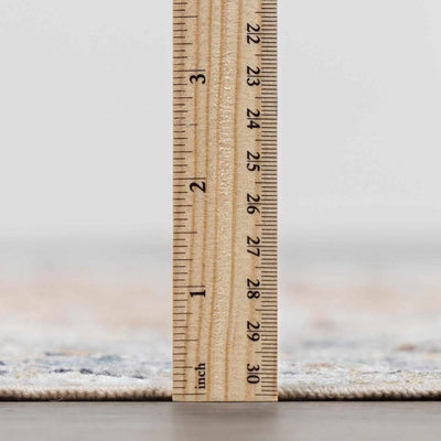 Emke Flat Pile Washable Rug