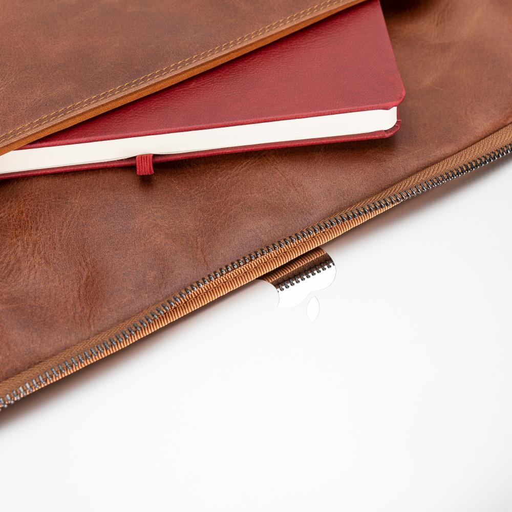 Seward Leather Laptop Bag with Shoulder Strap - MacBook Sleeve 14" & 16" 