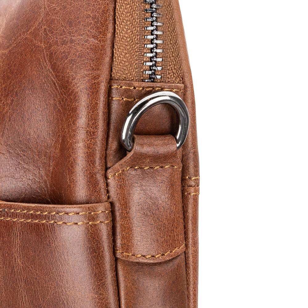 Seward Leather Laptop Bag with Shoulder Strap - MacBook Sleeve 14" & 16" 
