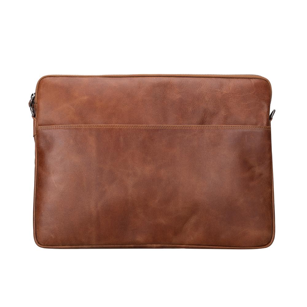 Seward Leather Laptop Bag with Shoulder Strap - MacBook Sleeve 14" & 16" 