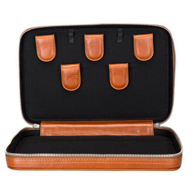 Medicine Handmade Leather Cable Travel Organizer - TORONATA - 
