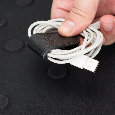 Leather Travel Cable Organizer - TORONATA - color_