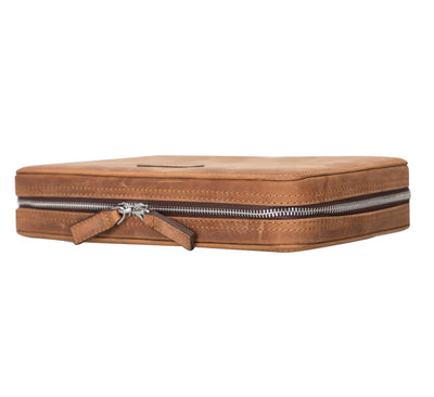 Medicine Handmade Leather Cable Travel Organizer - TORONATA - 