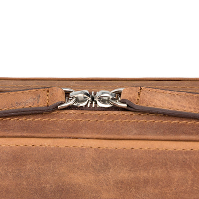 Medicine Handmade Leather Cable Travel Organizer - TORONATA - 