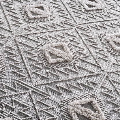 Agoo High-Low Pile Rustic Rug