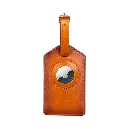 Airconrad Leather Luggage Tag - TORONATA - color_ Tan