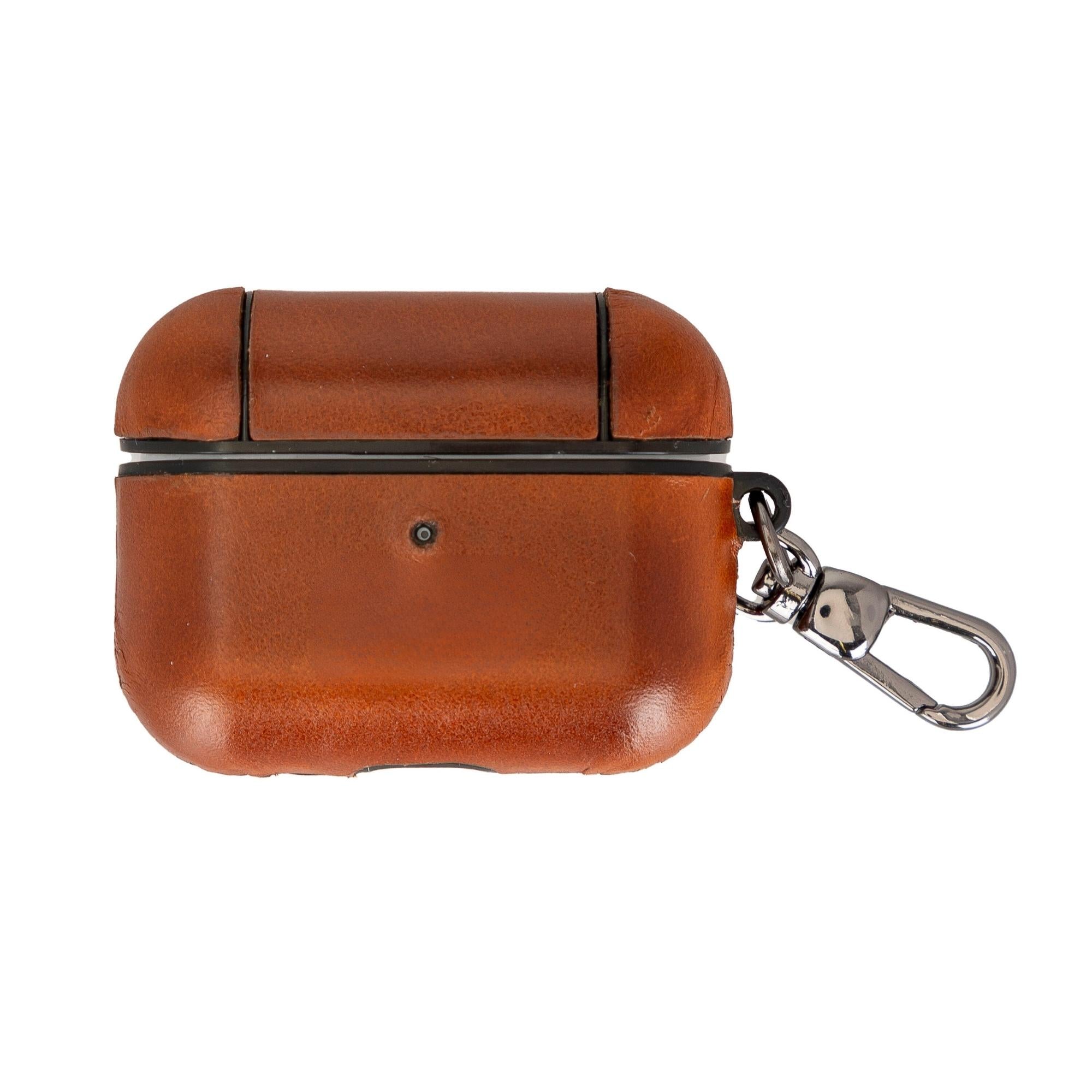 durango airpods pro 2 and airpods pro leather case - toronata - #color_tan