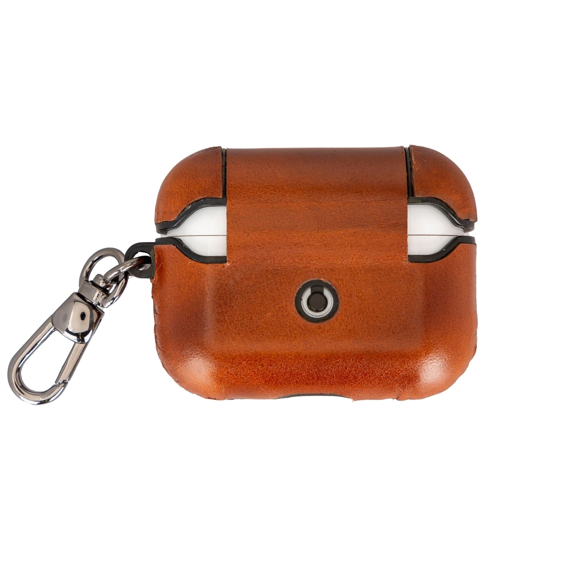 durango airpods pro 2 and airpods pro leather case - toronata - #color_tan