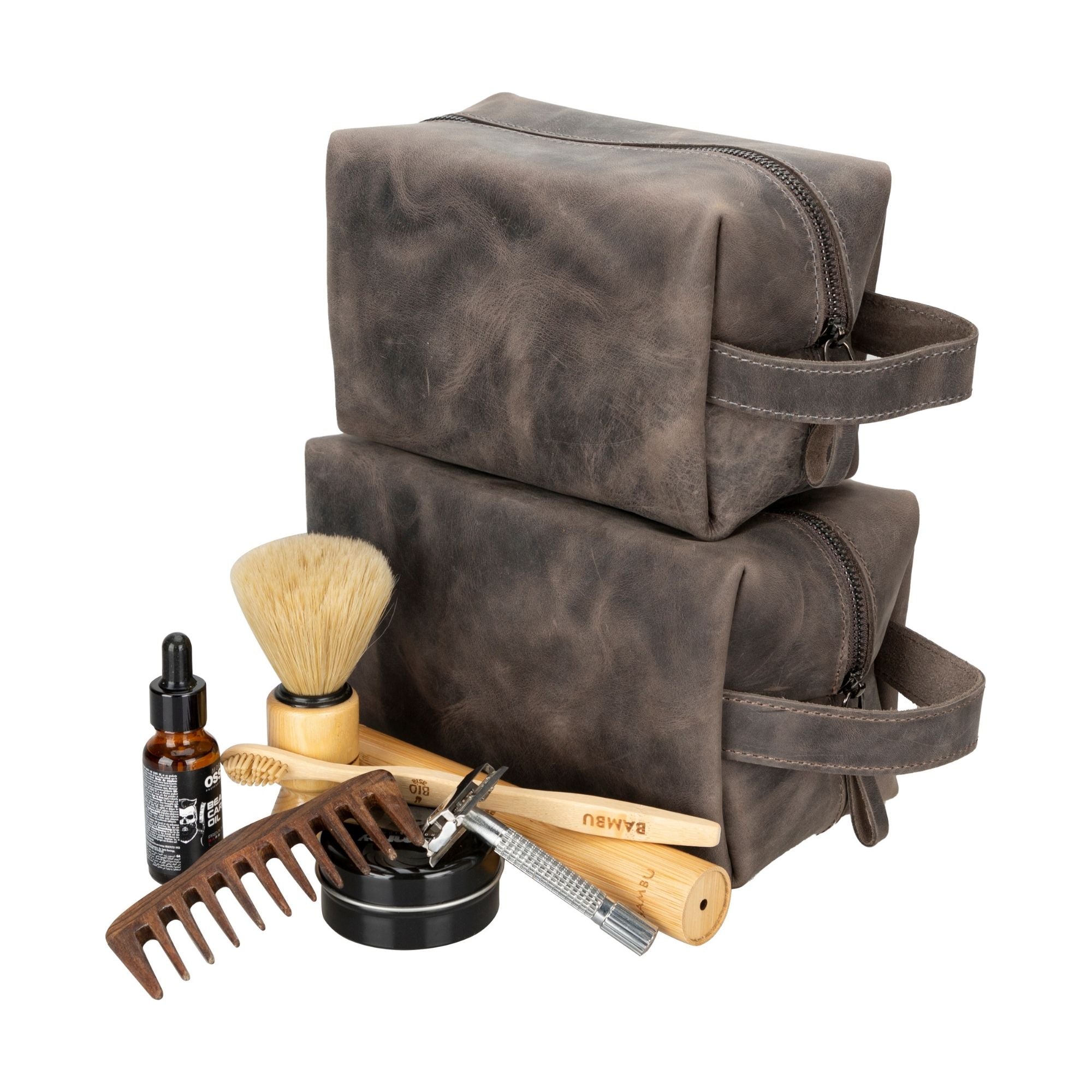 Dopp Kit (Shaving Kit) Template Set – Maker's Leather Supply