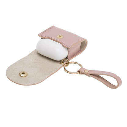 Mai Snap AirPods 1st and 2nd Generation Leather Case with Hook - TORONATA - color_