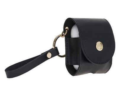 Mai Snap AirPods 1st and 2nd Generation Leather Case with Hook - TORONATA - color_