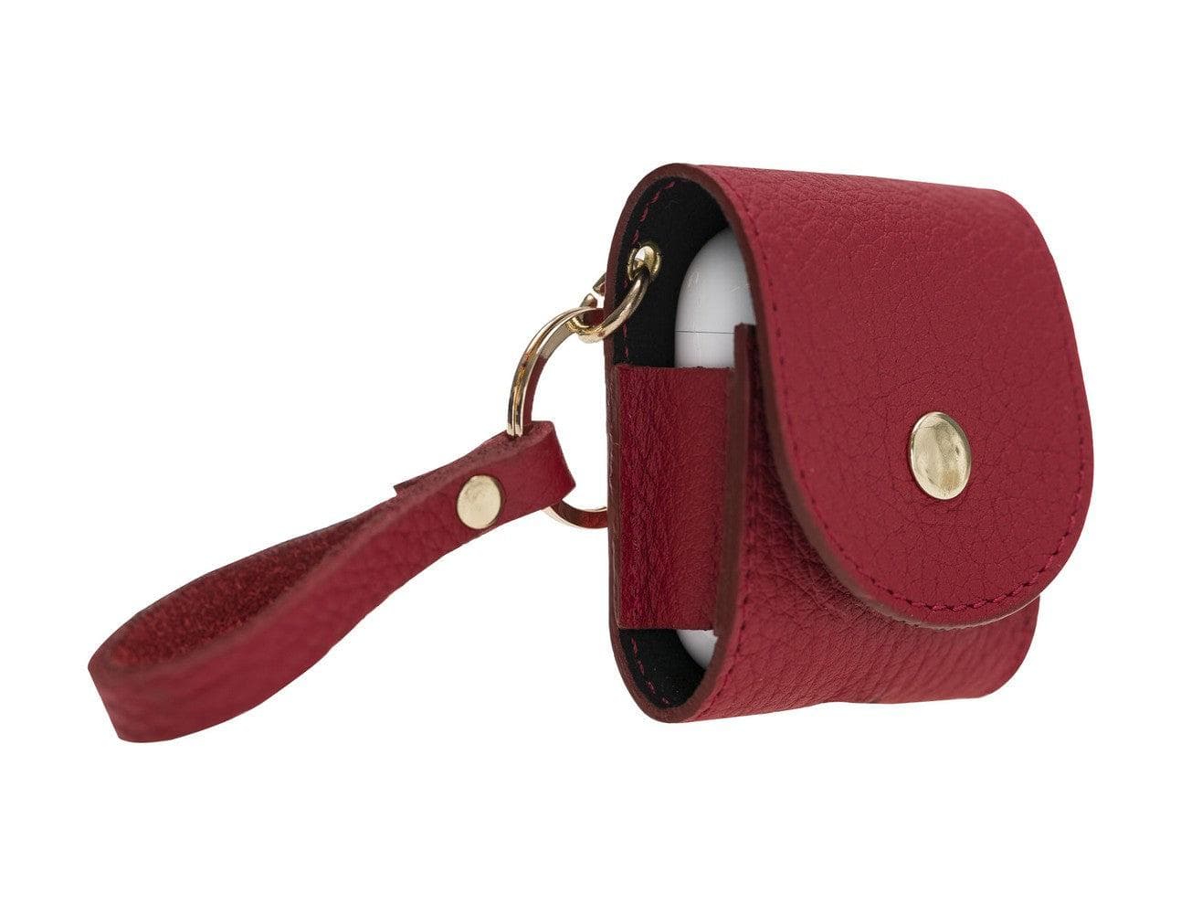 Mai Snap AirPods 1st and 2nd Generation Leather Case with Hook - TORONATA - color_