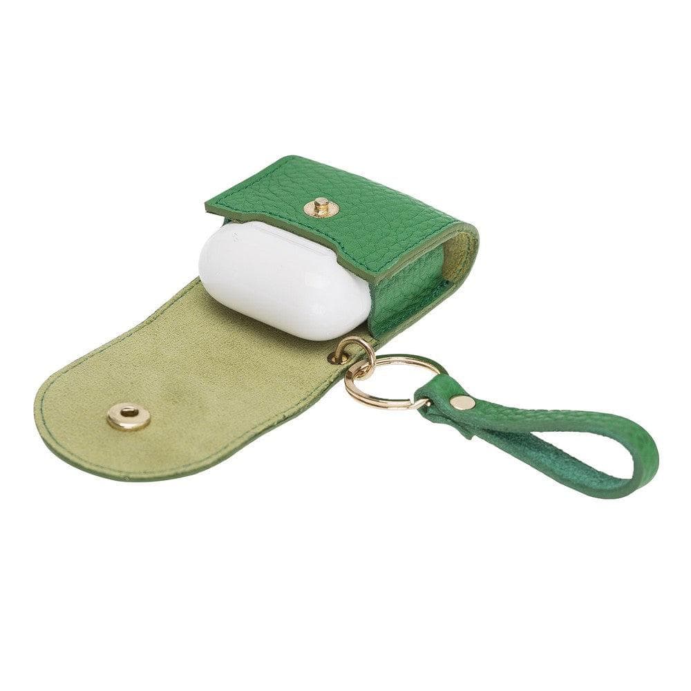 Mai Snap AirPods 1st and 2nd Generation Leather Case with Hook - TORONATA - color_