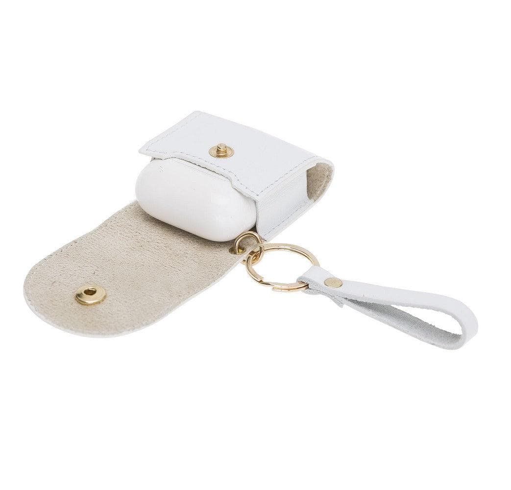 Mai Snap AirPods 1st and 2nd Generation Leather Case with Hook - TORONATA - color_