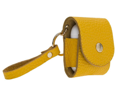 Mai Snap AirPods 1st and 2nd Generation Leather Case with Hook - TORONATA - color_