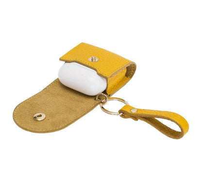 Mai Snap AirPods 1st and 2nd Generation Leather Case with Hook - TORONATA - color_