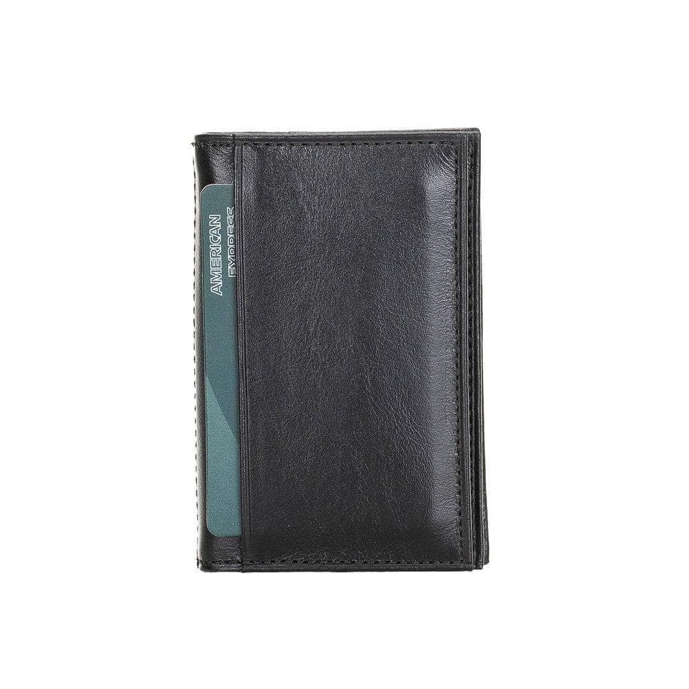 Andy Leather Card Holder - TORONATA - color_ Black