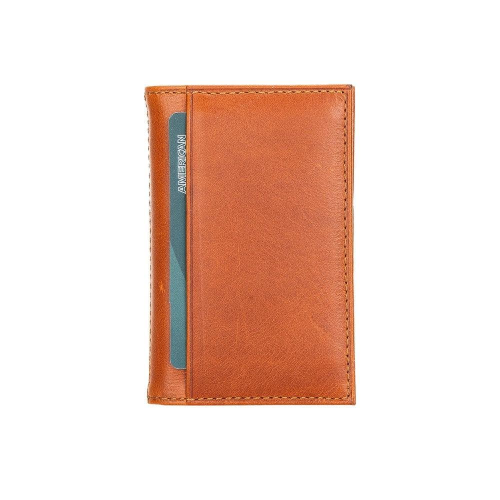 Andy Leather Card Holder - TORONATA - color_ Tan