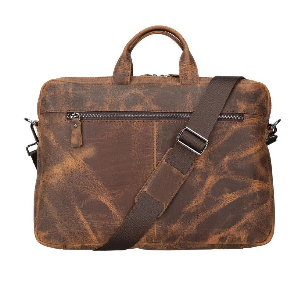 Apollo Leather Business Briefcase / Laptop Case 14" - TORONATA - color_