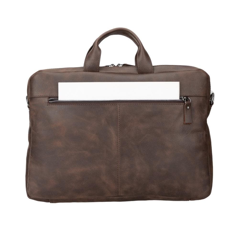 Apollo Leather Business Briefcase / Laptop Case 14" - TORONATA - color_